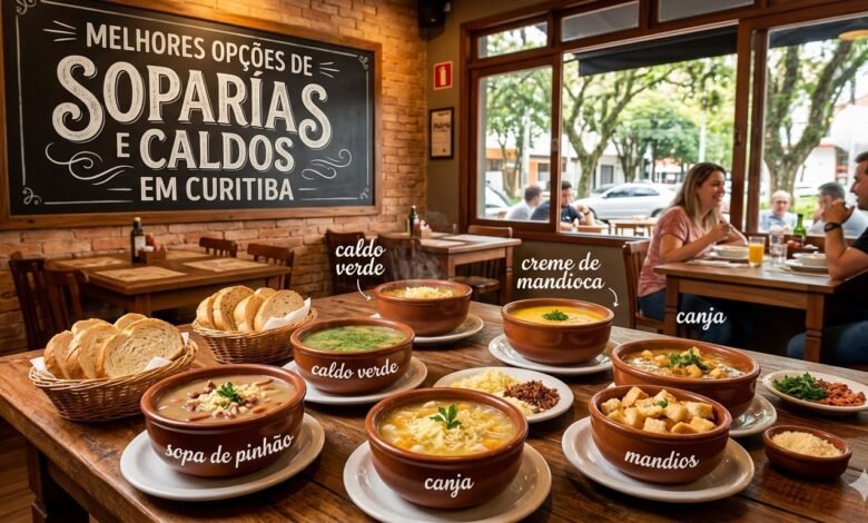 10 Melhores Opções de Soperias e Caldos em Curitiba